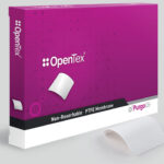 A OpenTex® caixa é uma membrana de politetrafluoretileno puro (PTFE) porosa, não reabsorvível, com características biológicas inertes e ação de barreira de alta previsibilidade